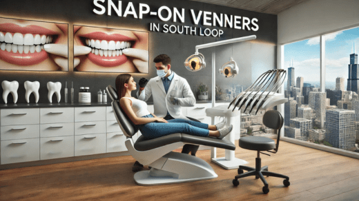 South Loop snap on veneers